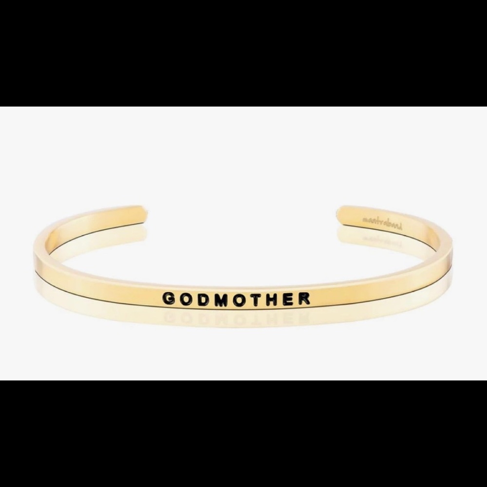 Godmother Gold Mantraband bracelet